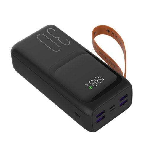 Powerbank Tracer Vouge-3 30000 mAh Negro Quick Charge 3.0 USB-C y 2xUSB-A