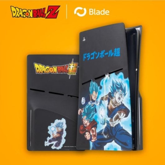 Funda de silicona Blade Gaming Dragon Ball Super Vegito PS5 Slim Protectora
