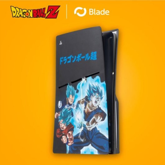 Funda de silicona Blade Gaming Dragon Ball Super Vegito PS5 Slim Protectora