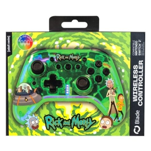 Gamepad Blade Rick and Morty Wireless Diseño Exclusivo Multiplataforma