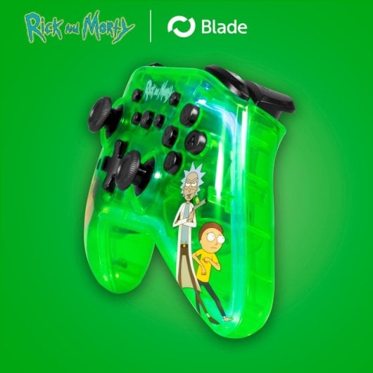 Gamepad Blade Rick and Morty Wireless Diseño Exclusivo Multiplataforma