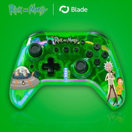 Gamepad Blade Rick and Morty Wireless Diseño Exclusivo Multiplataforma