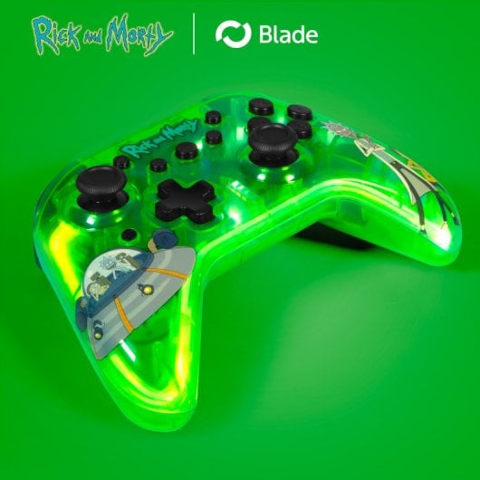 Gamepad Blade Rick and Morty Wireless Diseño Exclusivo Multiplataforma