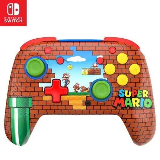 Gamepad Turtle Beach Rematch Mario Bricks Wireless Multicolore Nintendo Switch
