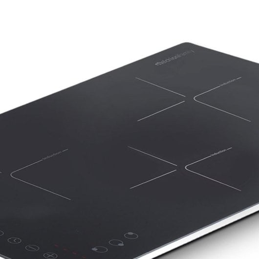 Plaque à induction Melchioni Oblivion 3 3 zones 3300 W écran tactile noir