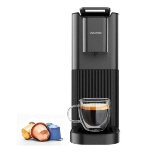 Cafeteira Cápsulas Cecotec Power Caps 20 700ml 20 bares painel tátil Thermoblock