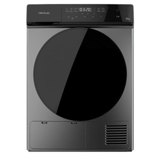 Cecotec Secadora de Bomba de Calo rBolero DressCode Dry 9400 Inverter Steel  9kg C 15 programas