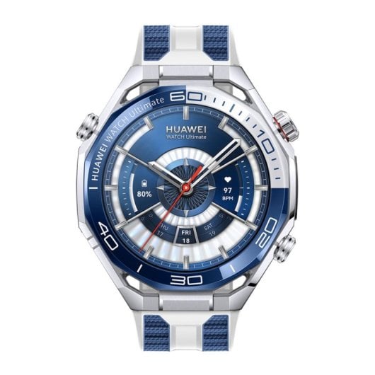 HUAWEI Watch Ultimate 2 Bluetooth NFC Wi-Fi 47,8mm AMOLED LTPO Azul Titanio Resistencia 20ATM ECG