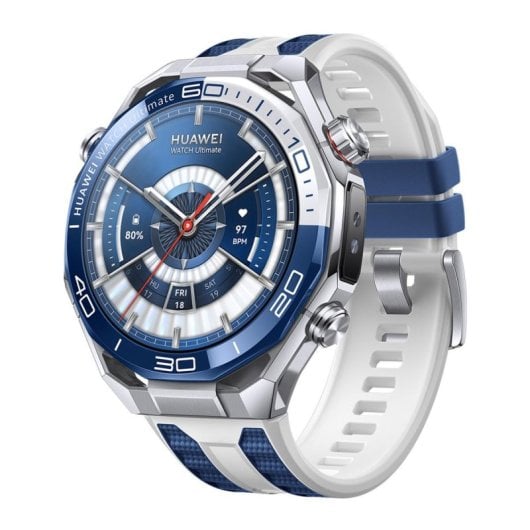 HUAWEI Watch Ultimate 2 Bluetooth NFC Wi-Fi 47,8mm AMOLED LTPO Azul Titanio Resistencia 20ATM ECG