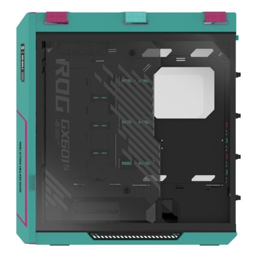 Boîtier ASUS ROG Strix Helios II Hatsune Miku Edition Midi Tower RGB Gaming verre trempé