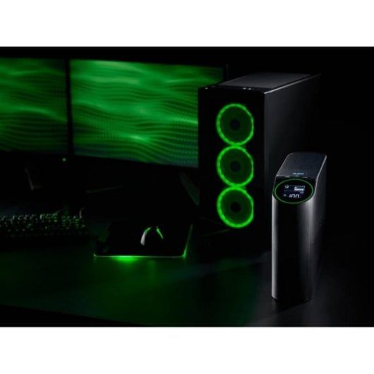 Sai APC 2200VA Batería Plomo Ácido Autonomía Extendida LCD RGB Protección Gaming