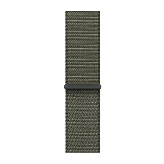 Sport Loop Band Apple MFFD4ZM/A Grün Nylon Recycelte Materialien Kompatibel 38/40/41/42mm