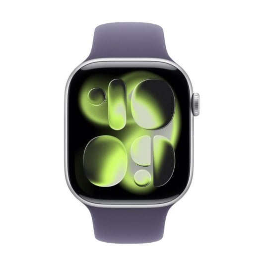 Cinturino Apple MFH14ZM/A Fluoroelastomero Viola M/L per Apple Watch 44mm 45mm 46mm 49mm
