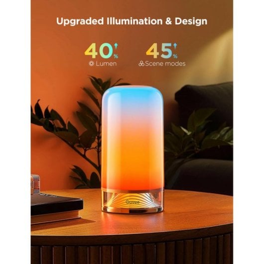 Lámpara de mesa inteligente Govee H6022 Wi-Fi Bluetooth Gris Multicolor 2700K-6500K