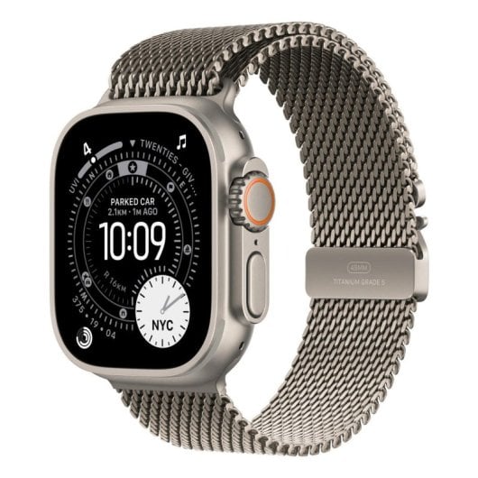 Cinturino Apple MGHP4ZM/A Titanio Milanese Loop per Apple Watch 44 45 46 49 mm