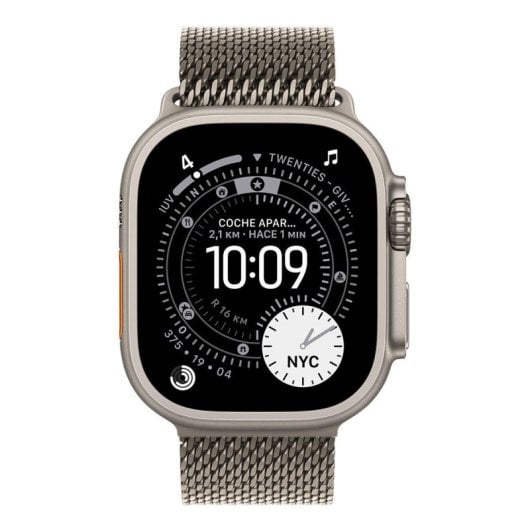 Cinturino Apple MGHP4ZM/A Titanio Milanese Loop per Apple Watch 44 45 46 49 mm