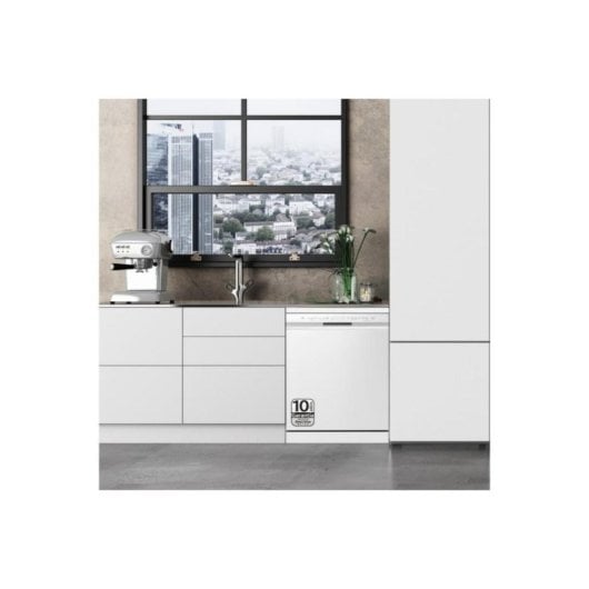 Lavavajillas LG DF355FW 14 Serviços Classe C com QuadWash e Wi-Fi