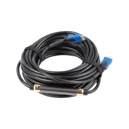 HDMI Kabel Lanberg CA-HDMI-20CU-0150-BK 15 m 2.0 4K Goldkontakte Schwarz