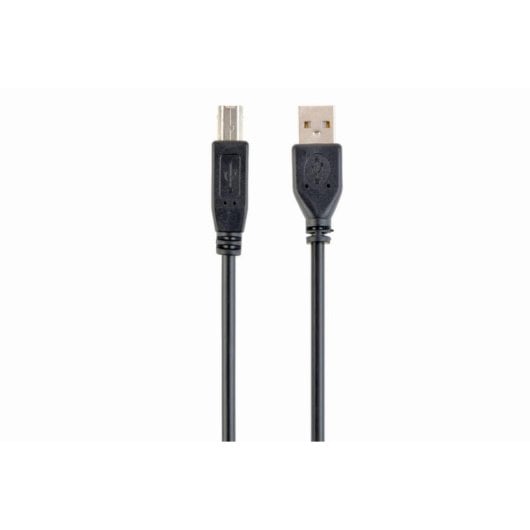 USB-Kabel Gembird USB2-AB-15 Goldbeschichtet 4,5m, A/B Male/Male, Schwarz