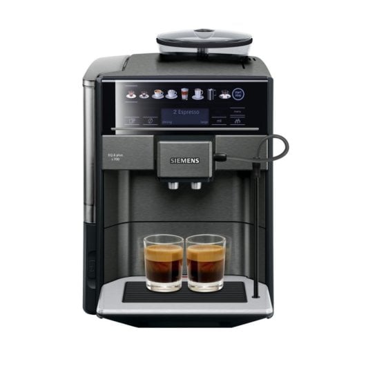 Cafetera Automática Siemens EQ.6 plus TE657319RW 1,7 L 19 bares con molinillo y espumador