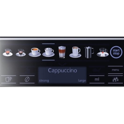 Cafetera Automática Siemens EQ.6 plus TE657319RW 1,7 L 19 bares con molinillo y espumador