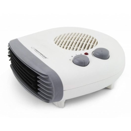 Radiador eléctrico Esperanza EHH003 Interior Gris Blanco 2000 W 1000 W