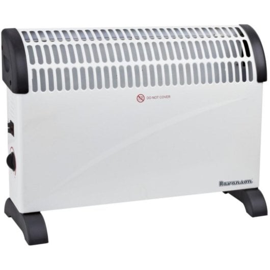 Radiador Elétrico Ravanson CH-2000M 2000W compacto controlo termostático branco