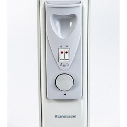 Radiador Elétrico Ravanson OH-07 1500W compacto controlo rotativo proteção extra