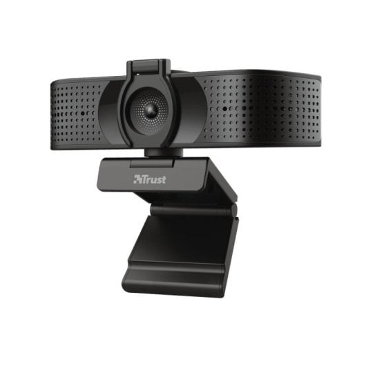 Webcam Trust Teza 4K UHD Autofokus Dual-Mikrofon USB Schwarz Clip/Stand