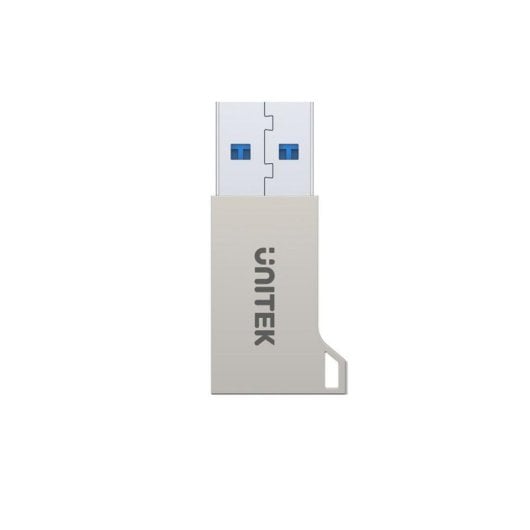 USB-Adapter UNITEK A1034NI Silber Gehäuse Zink Kompakt