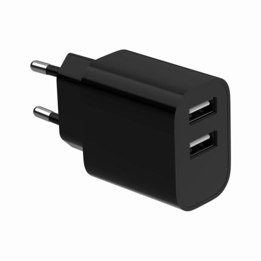 Carregador USB Gembird TA-UC-2A12-01-BK 2 Portas 2.1A Branco