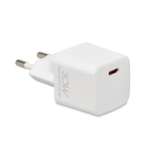 Carregador USB iBox C-38W Branco Potência 30W Quick Charge 4