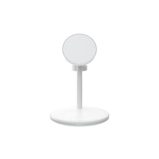 Chargeur sans fil voiture Green Cell MSST-GC-3IN1-W MagSafe triple charge blanc