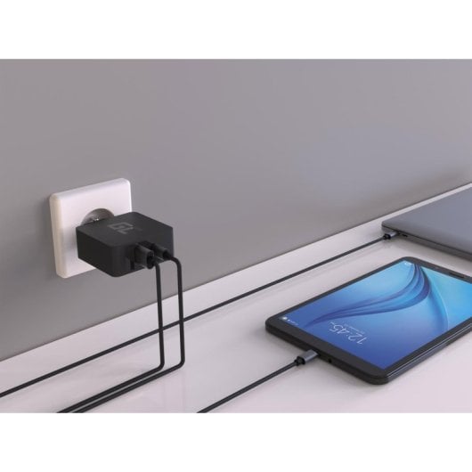 Carregador Green Cell CHAR10 Universal 45W USB-C/USB-A Preto Interior