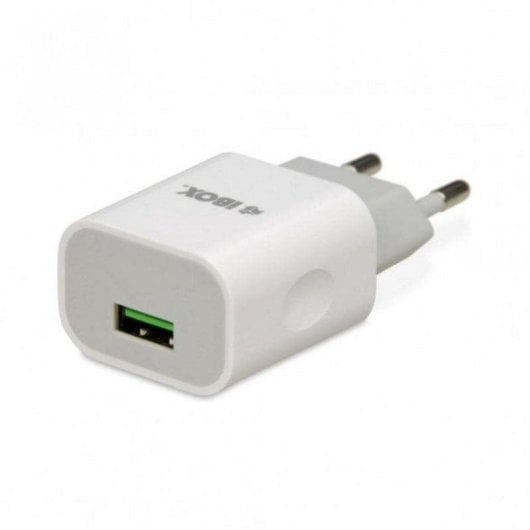 Ibox C-35 Carregador Universal Interior AC USB 5V 0,3A Branco