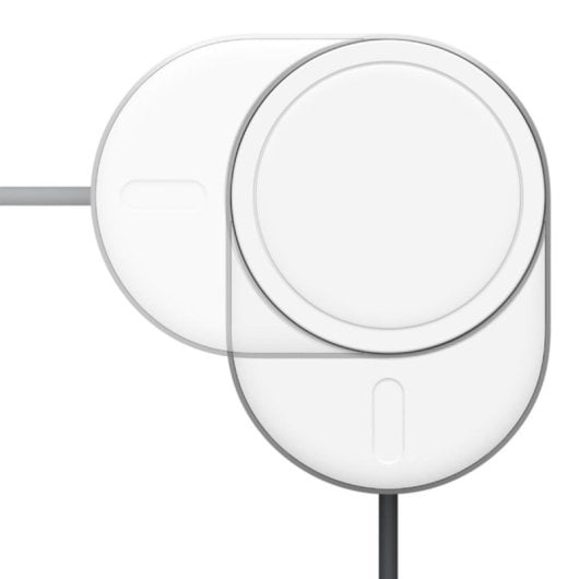 Chargeur voiture Belkin BoostCharge Pro sans fil MagSafe 15W USB-C 1,5 m argent/blanc
