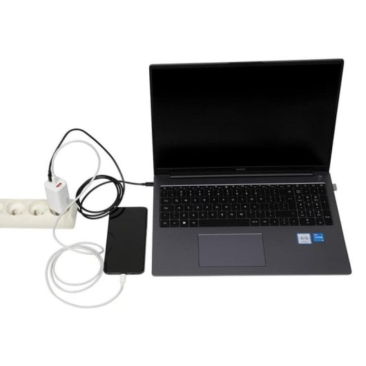 Carregador iBox ILUC65W 65W 2x USB-C 1x USB-A Carregamento Rápido Branco