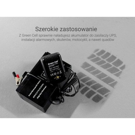 Green Cell ACAGM05 Chargeur de Batterie Automatique Intelligent 2V/6V/12V 0.6A (SLA/AGM/GEL/MF) pour Véhicule, Moto et Tondeuse