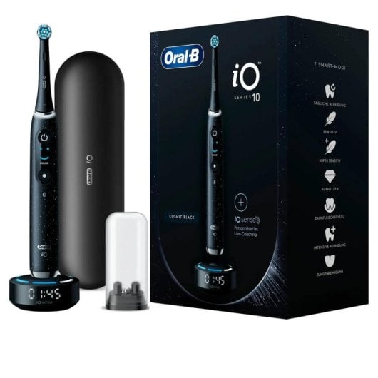 Cepillo dental eléctrico Oral-B iO Series 10 negro modos avanzados Bluetooth