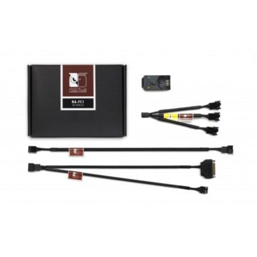 Controller ventola Noctua NA-FC1 PWM 3 canali 4 pin Nero 5-12 V