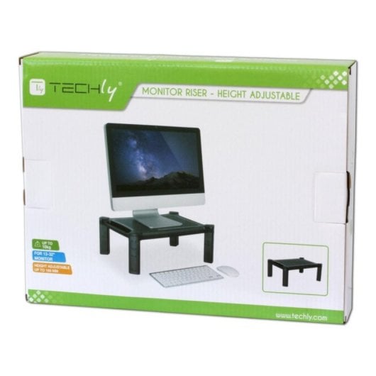 Support écran Roline ICA-MS 401 bureau 13-32 pouces gestion câbles noir
