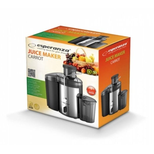Estrattore di succo Esperanza EKJ002 acciaio inox 500 W base antiscivolo