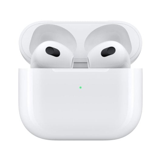 Ecouteurs Apple AirPods (3rd generation) intra-auriculaires sans fil Bluetooth pour appels et musique résistants à l'eau blancs