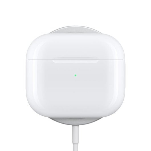 Ecouteurs Apple AirPods (3rd generation) intra-auriculaires sans fil Bluetooth pour appels et musique résistants à l'eau blancs