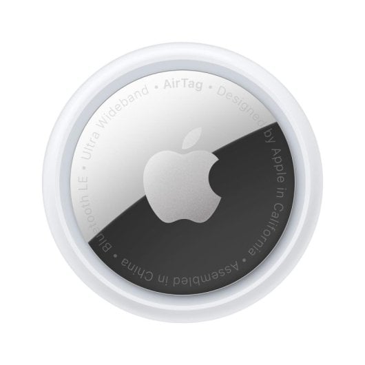 Finder Apple AirTag Silber Weiss Bluetooth IP67 Staubresistent NFC