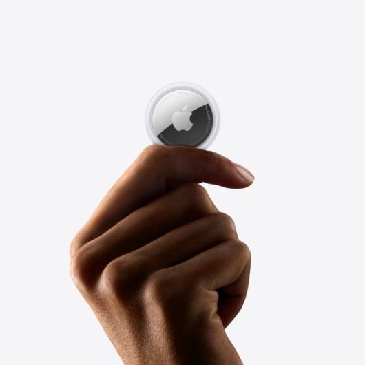 Finder Apple AirTag Silber Weiss Bluetooth IP67 Staubresistent NFC