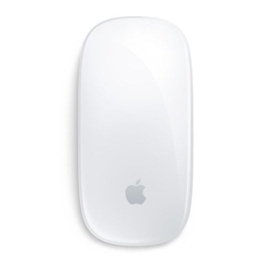 Mouse Apple Magic Mouse Bluetooth Touch Surface Ambidestro Bianco Ricaricabile