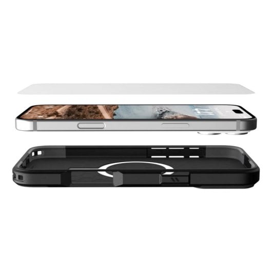 Protecteur d'écran Urban Armor Gear 14436111NA iPhone 16 Plus verre trempé translucide