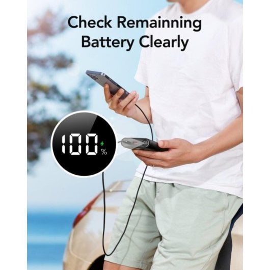 Powerbank Veger TC130 VG-W2503-T130 25000mAh 130W LCD USB-C Lightning Preto