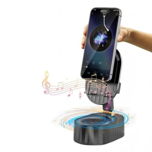 Enceintes Kinglucky Support Smartphone Bluetooth 5 W Multifonction sans fil